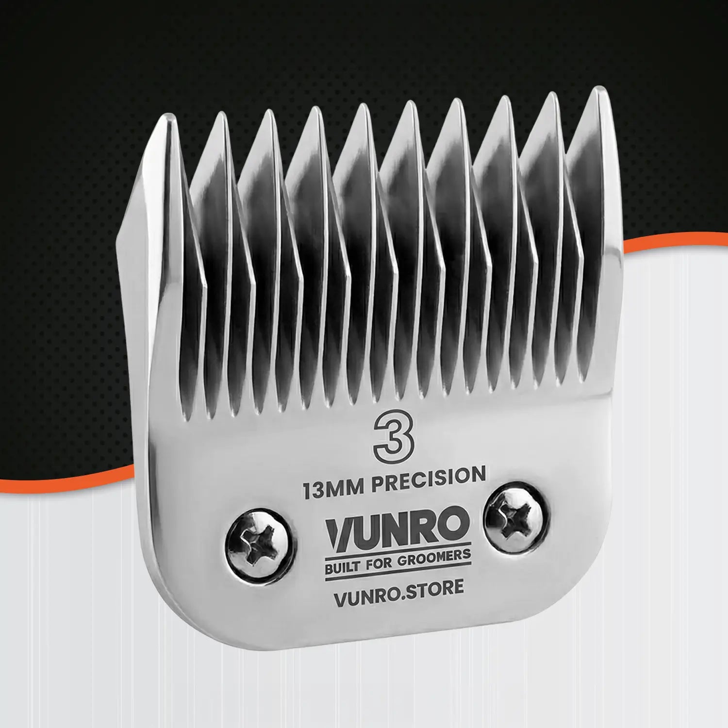 #3 Ceramic Skip Tooth Dog Clipper Blade (13mm)