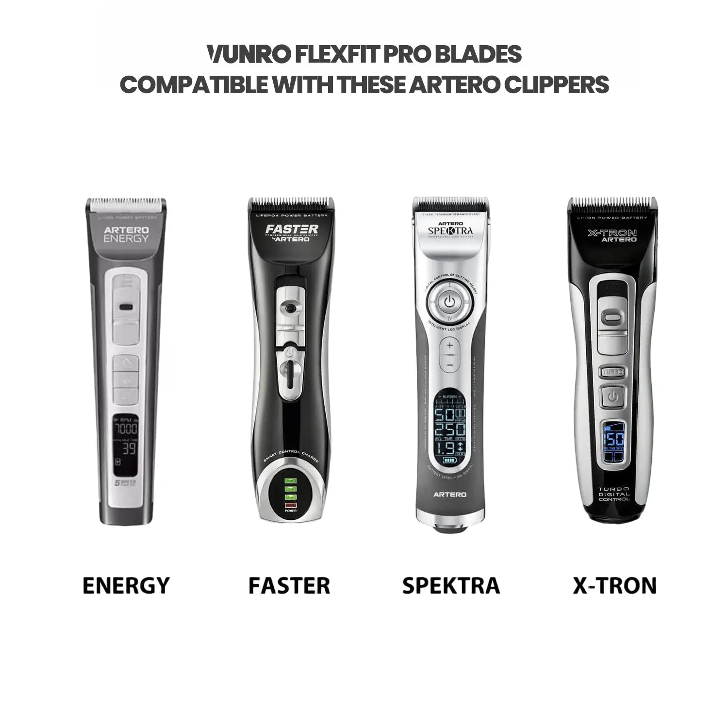 4F FlexFit PRO Cuchilla para cortapelos canino (9,5 mm)