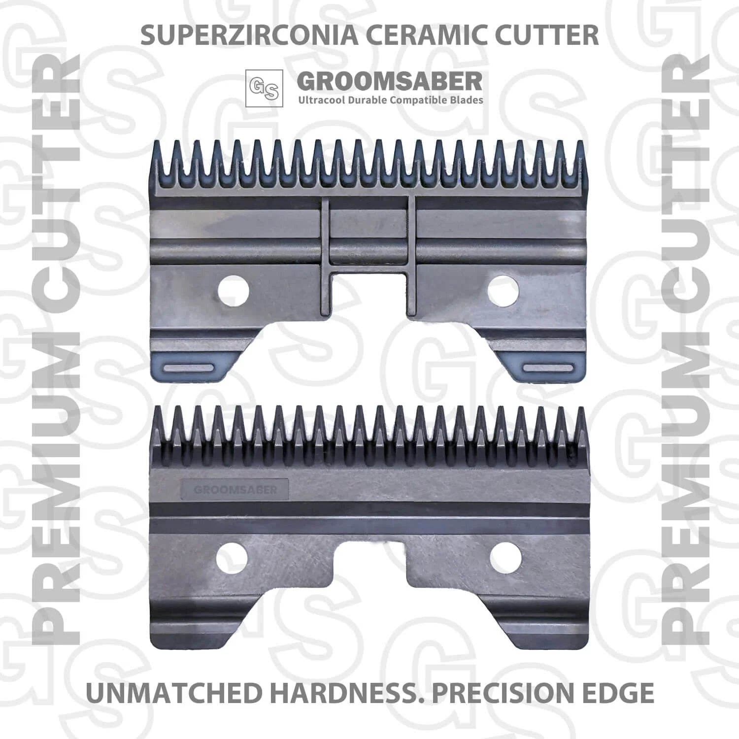 Full Set of Ceramic D-Series Clipper Blades